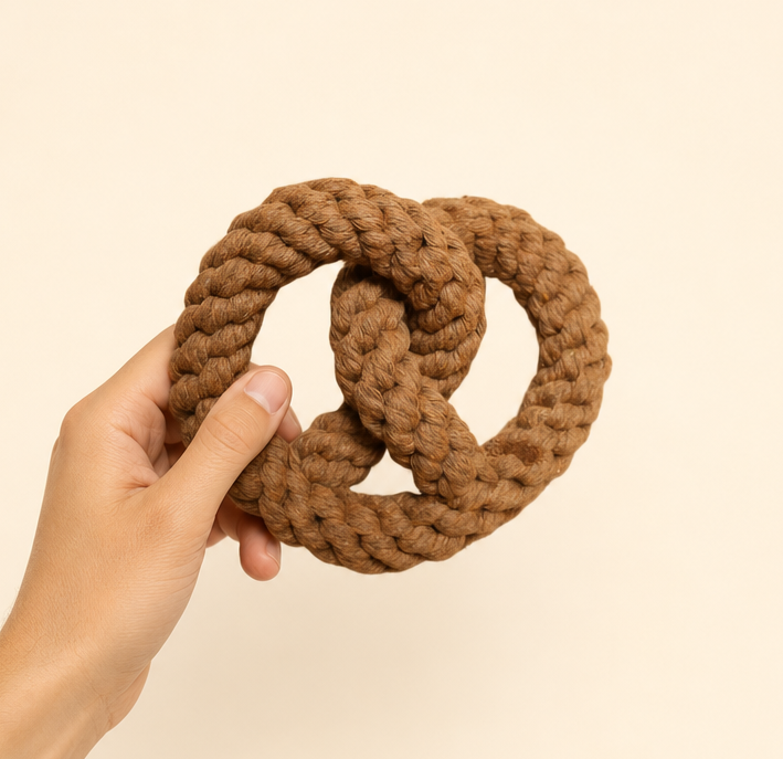Pretzel Tug Toy