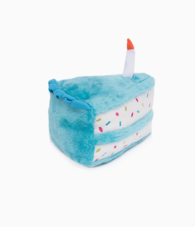 Birthday Plush Toy - Blue