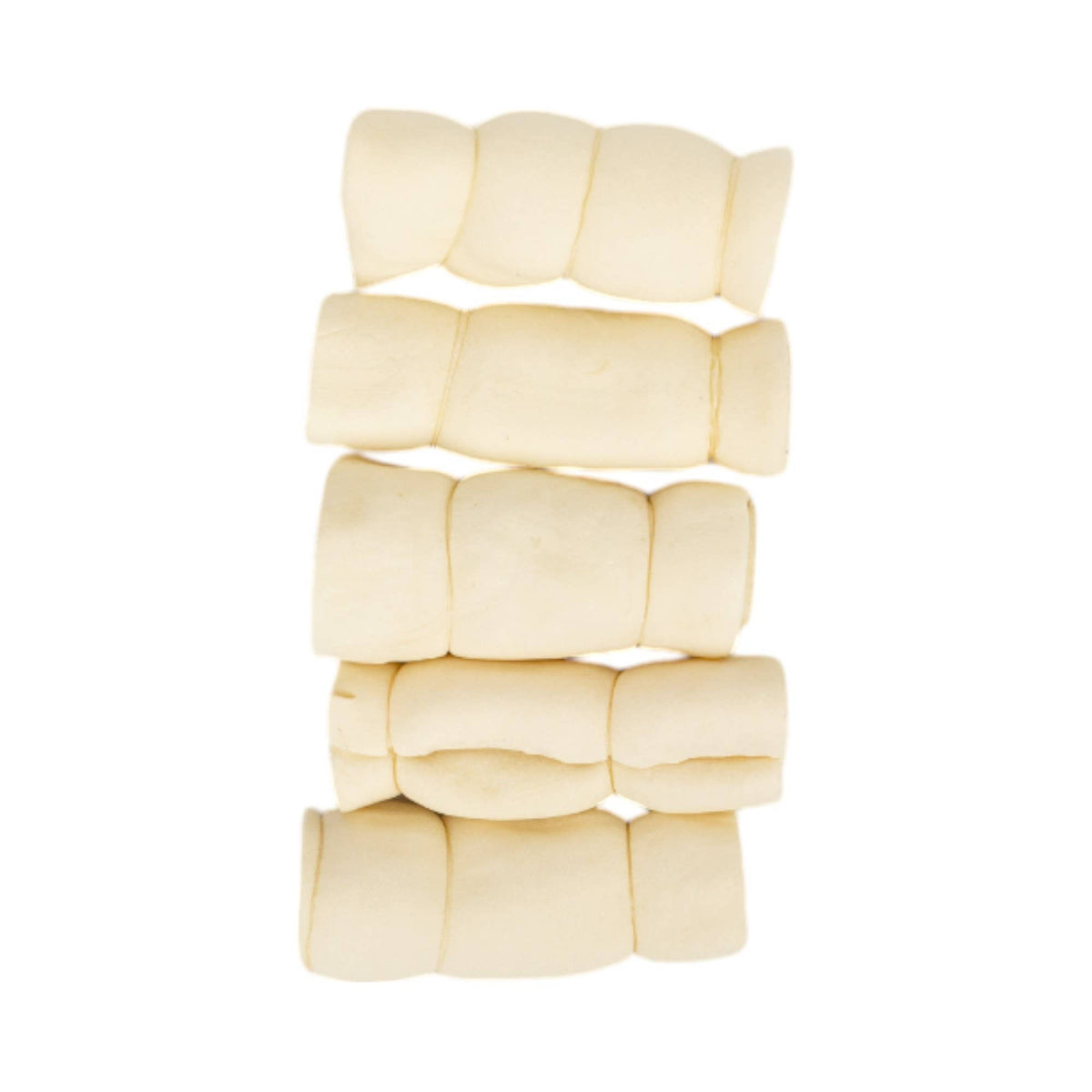 All-Natural Plain Beef Cheek Rolls Dog Chews - Small