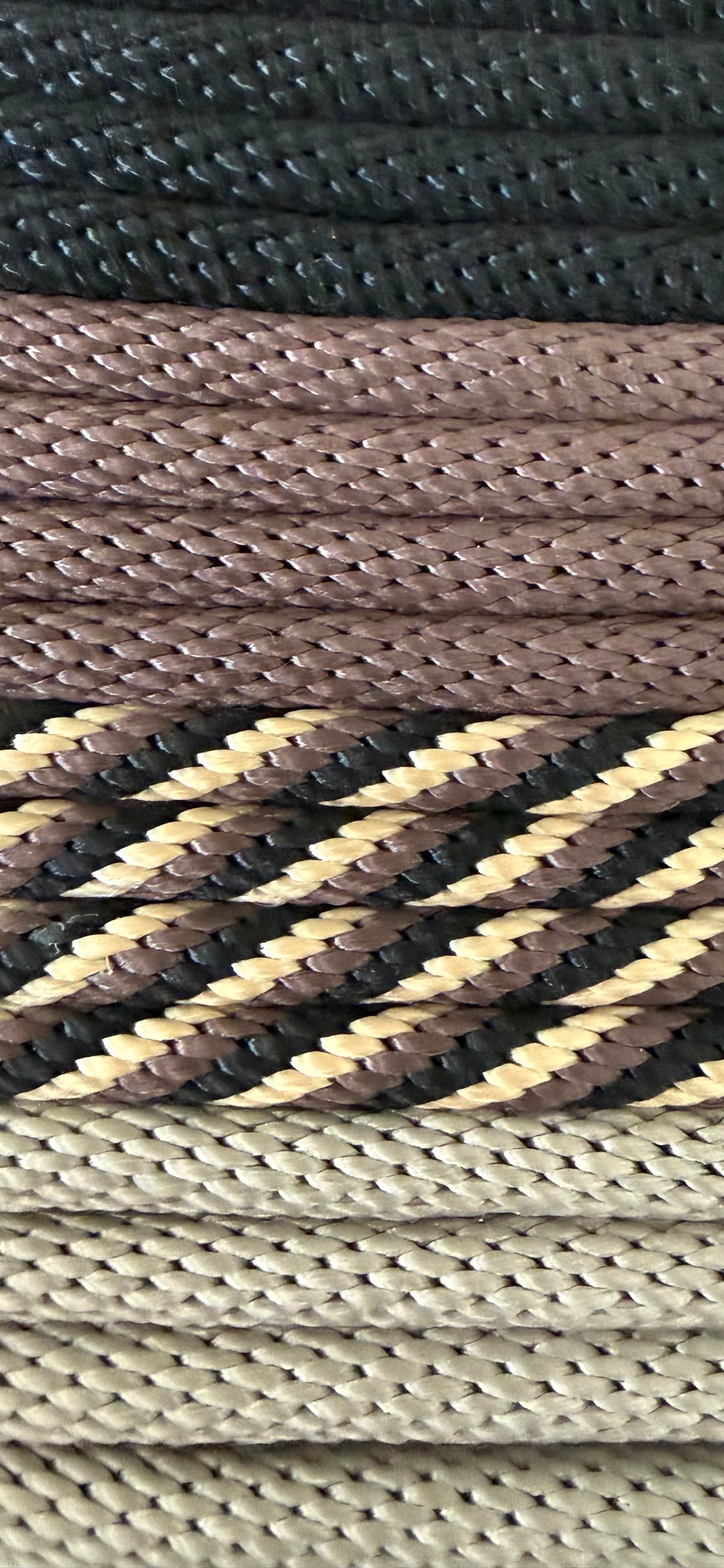 Braided Snap Leash 1/2” x 6’