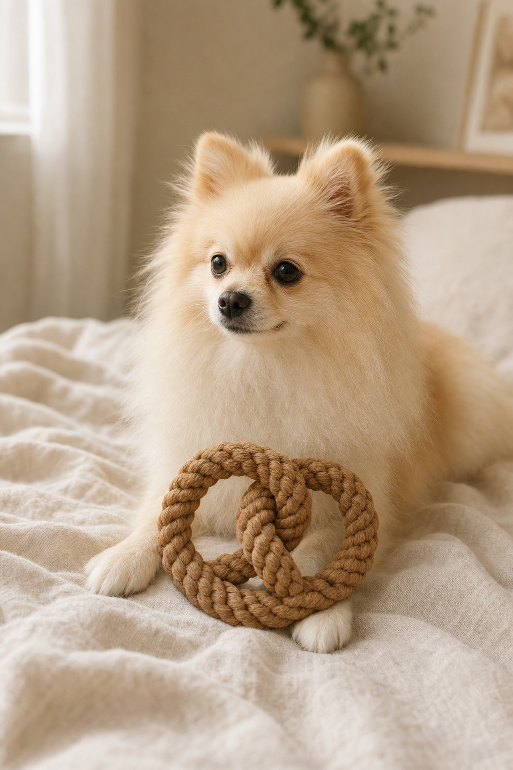 Pretzel Tug Toy
