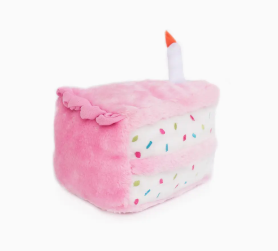 Birthday Plush Toy Pink