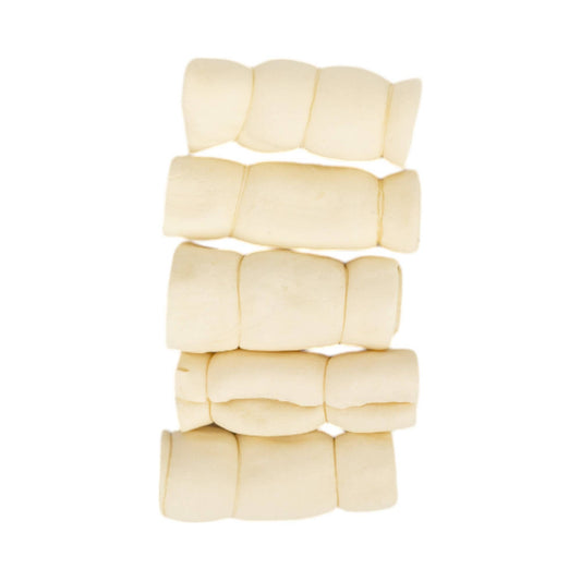All-Natural Plain Beef Cheek Rolls Dog Chews - Small
